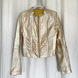 Gold authentic leader jacket